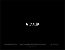 Tablet Screenshot of museumofc.com